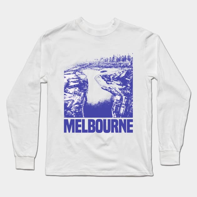 Melbourne Long Sleeve T-Shirt by Den Vector